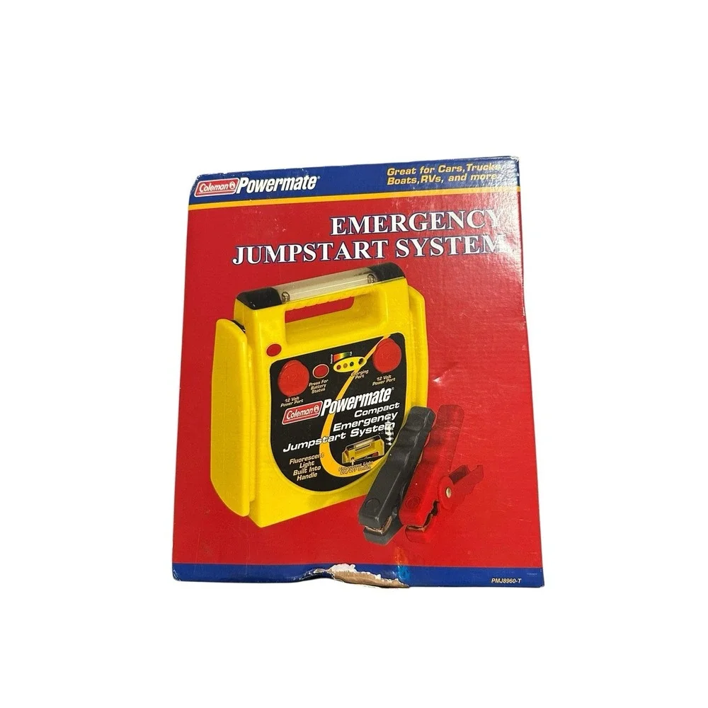 COLEMAN power-mate compact emergency jump start system